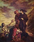 Eugene Delacroix Hamlet und Horatio auf dem Friedhof Germany oil painting artist